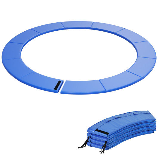 10 Feet Trampoline Pad Replacement Safety Pad with Fixing Straps (Blue)