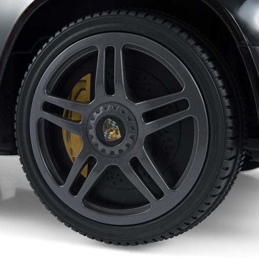 12V Electric Ride On Car Licensed RUFCTR with Remote Control and Music-Black