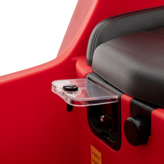 12V Licensed Lamborghini 4WD Kids Ride-on Sports Car with 2.4G Remote-Red