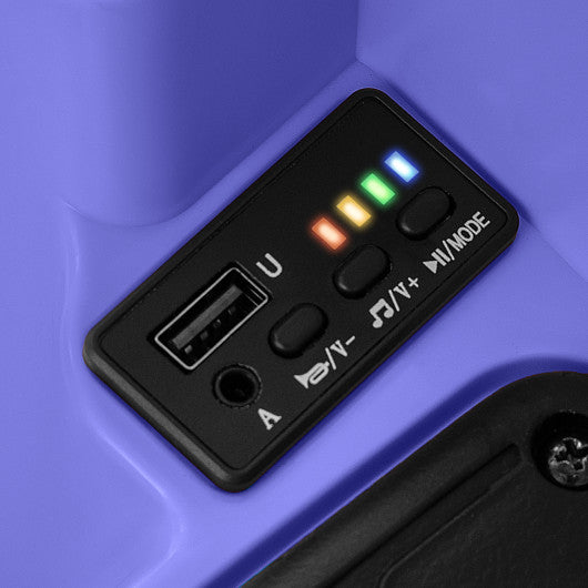 12V 360¡ã Ride on Bumper Car for Toddlers with Remote Control-Purple