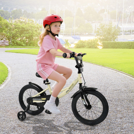 16 Inches Kids Bike Sport Bicycle with Removable Training Wheels