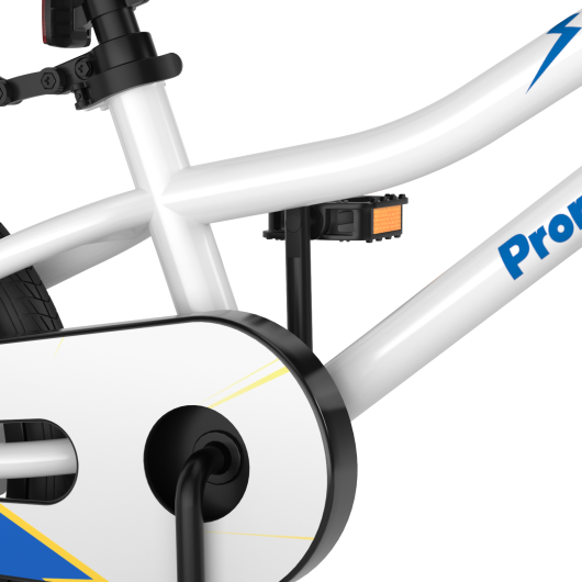 18 Feet Kids Bike with Removable Training Wheels-White