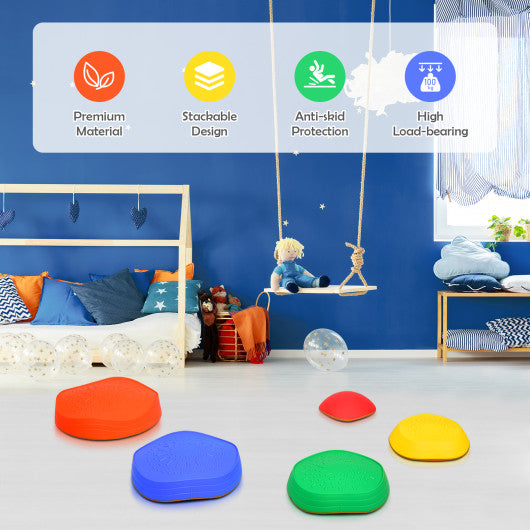 5 Pieces Kids Balance Stepping Stones