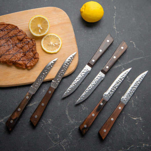 15 Pieces Kitchen Knife Set with Wooden Block