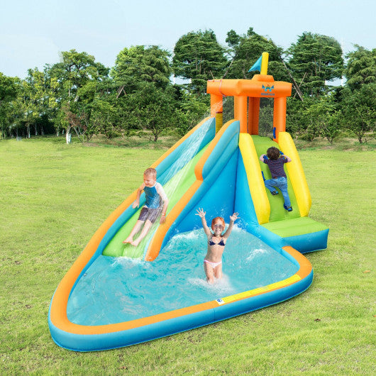 Inflatable Water Slide Bounce House Without Blower