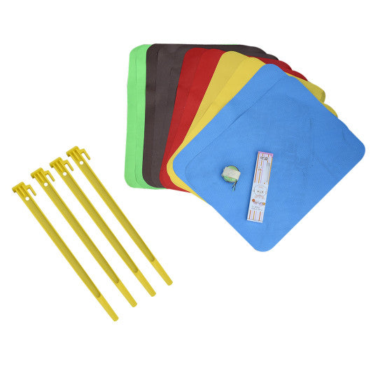 Inflatable Bounce House Jumper with Slide & 480 W Blower