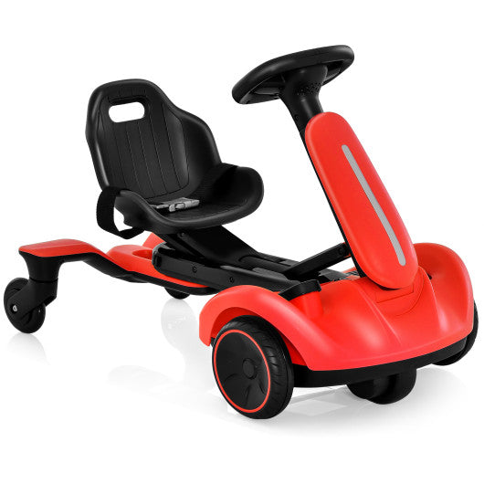 6V Kids Ride on Drift Car with 360¡ã Spin and 2 Adjustable Heights-Red