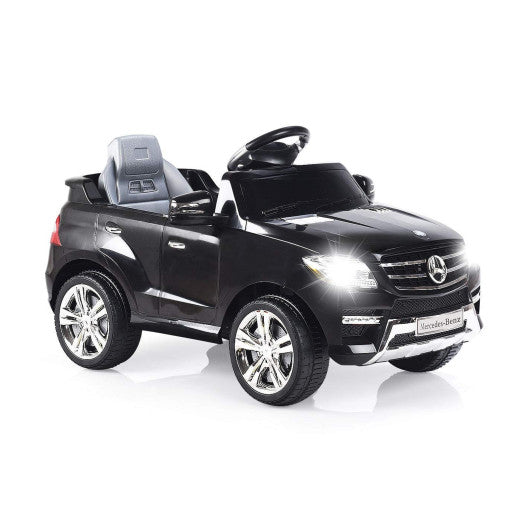 6V Mercedes Benz Kids Ride on Car with MP3+RC-Black
