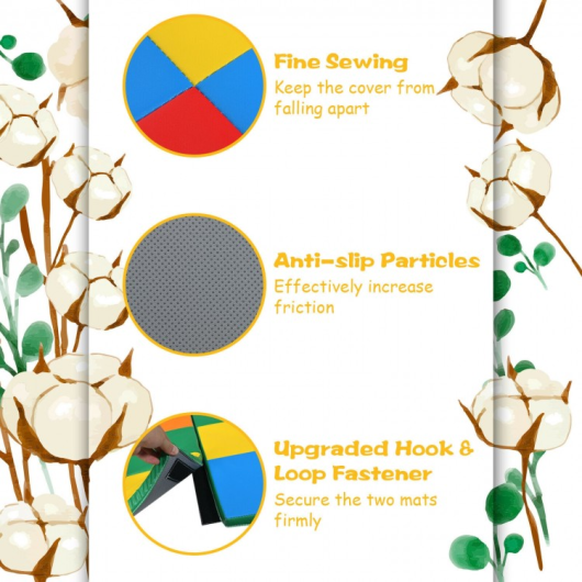 58 Inch Foldable Portable and Easy Storage Baby Activity Floor Mat