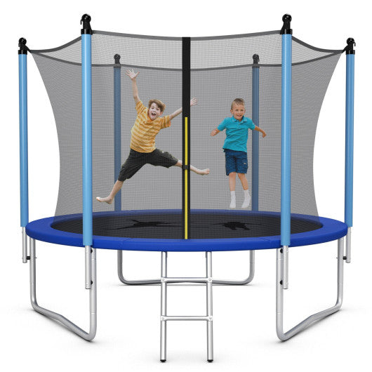 Outdoor Trampoline with Safety Closure Net-8 ft