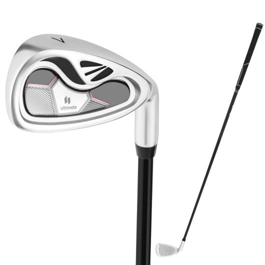 #7 Iron Single Golf Club for Women with Graphite Shaft and Headcover