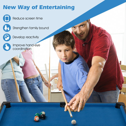 6-In-1 Combo Game Table with Basketball Billiards Ping Pong Hockey Shuffleboard