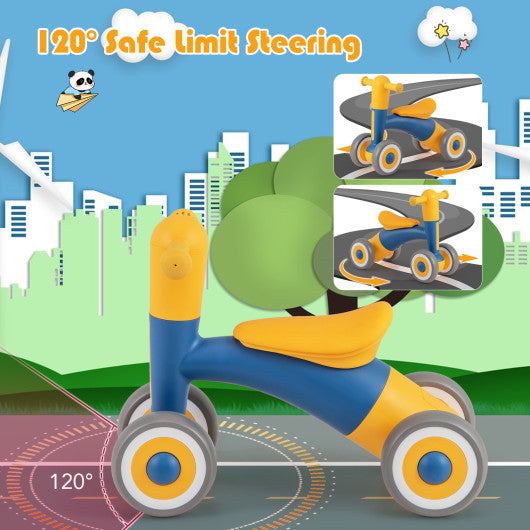 3 in 1 Rocking Horse with Detachable Balance Board and Seat-Navy