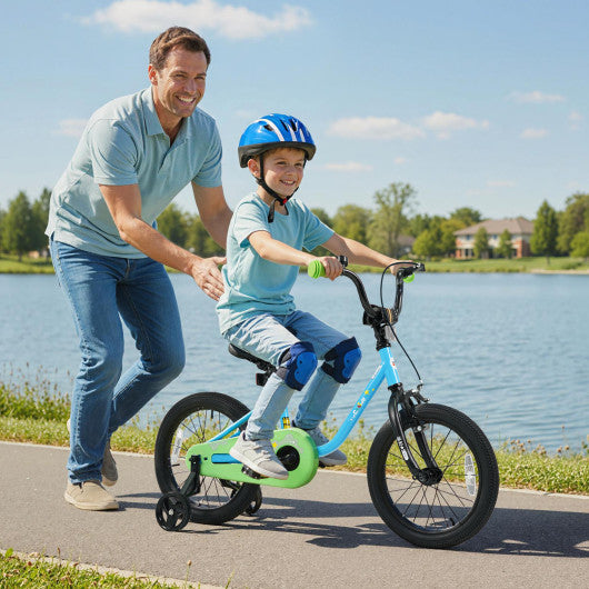 Kids Bike for 3-7 Years Old Boys and Girls 12/14/16-Inch Children Bicycle Blue-16 Inches