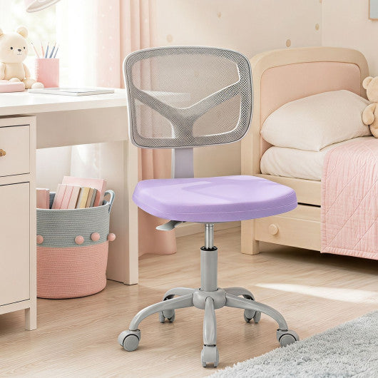 Kids Desk Chair with Adjustable Height-Purple