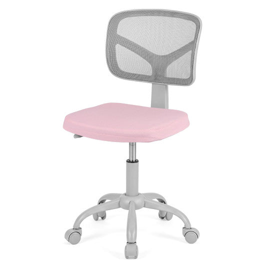 Kids Desk Chair with Adjustable Height-Pink