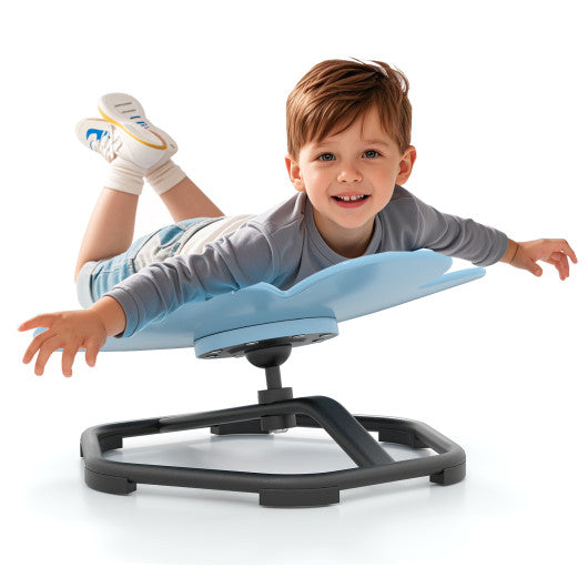 Kids Sensory Swivel Chair Elephant Petal 360¡ã Spinning Chair-Blue