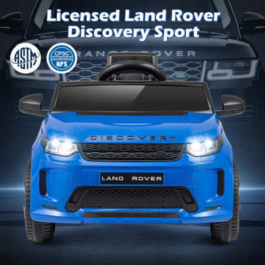 Licensed Land Rover Kids Ride on Car 12V Battery Powered Kids Electric Car-Navy