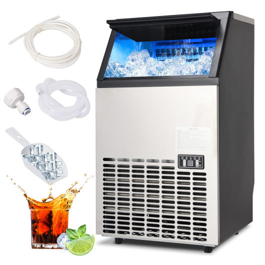 Portable Built-In Stainless Steel Commercial Ice Maker