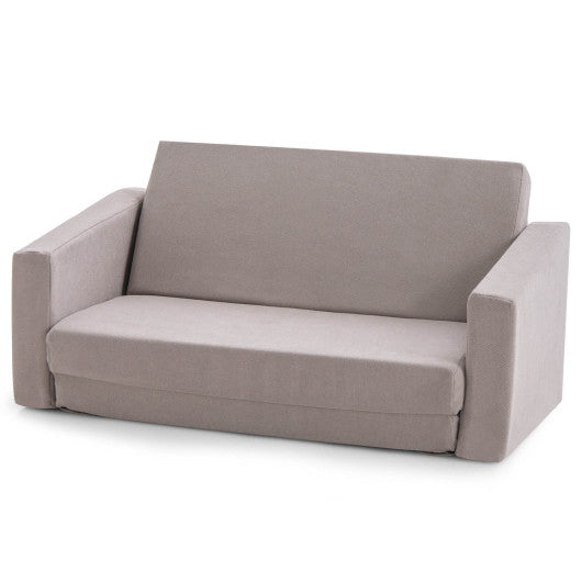 2-in-1 Children¡¯s Convertible Sofa to Lounger-L