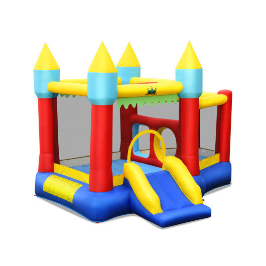 Kid's Inflatable Bouncer with Jumping Area and 480W Blower