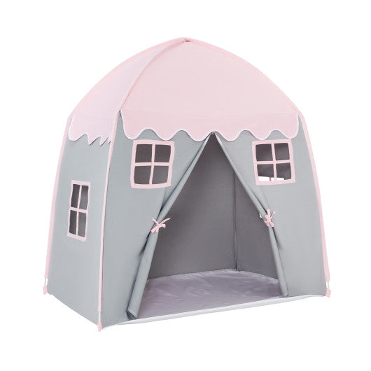 Portable Indoor Kids Play Castle Tent-Pink