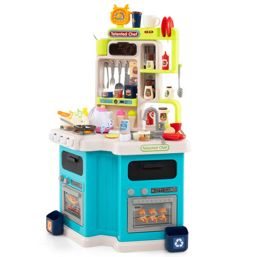 Kids Kitchen Playset-Blue
