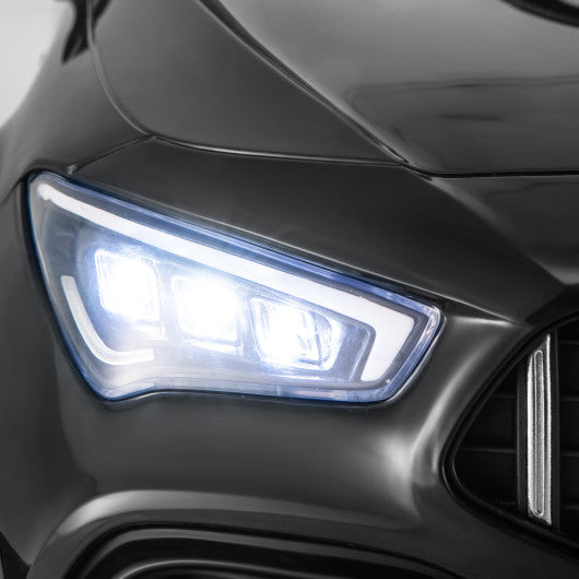 12V Kids Ride on Car Mercedes-Benz AMG CLA 45 with Remote-Black