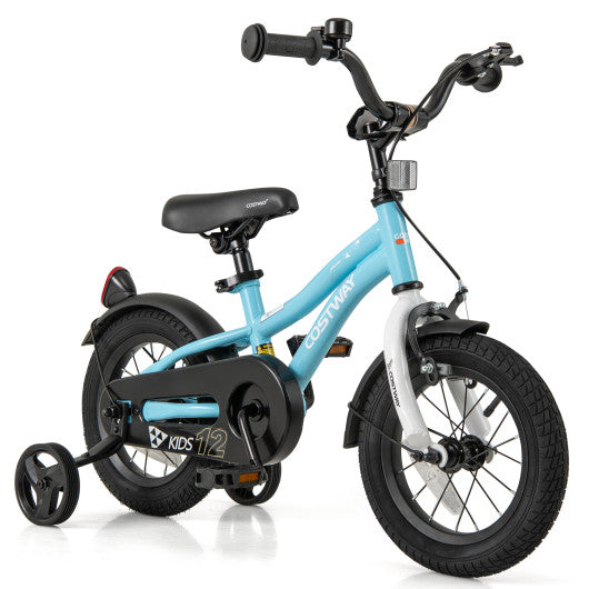 12-Inch Kids Bike for 3-4 Years Old Children Bicycle with Training Wheels