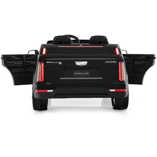 24V Ride on Truck 2-Seater Licensed Cadillac with Remote Control-Black