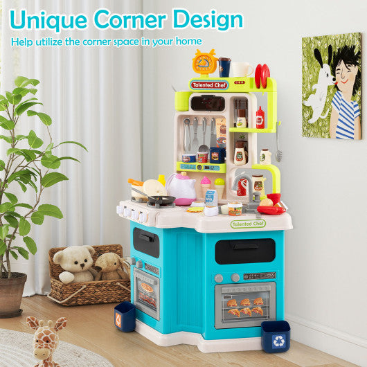 Kids Kitchen Playset-Blue