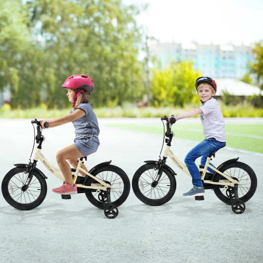 16 Inches Kids Bike Sport Bicycle with Removable Training Wheels