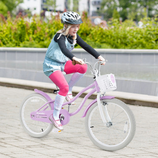 20 Inch Adjustable Kids Bike with 2 Brake System
