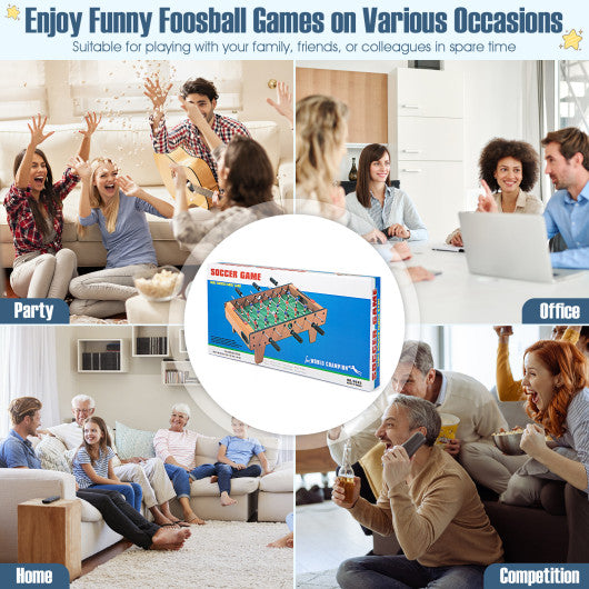 27 Inch Indoor Competition Game Foosball Table with Legs