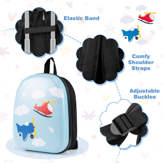 2 PCS Kid Luggage Set With Spinner Wheels for Children Boys Girls-Dark Blue