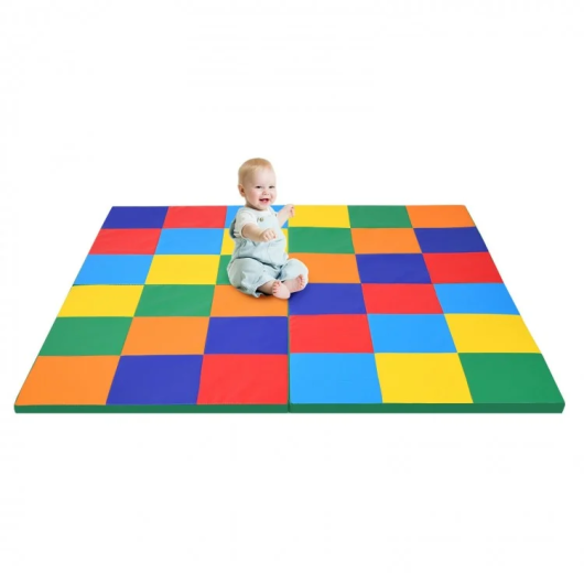 58 Inch Foldable Portable and Easy Storage Baby Activity Floor Mat