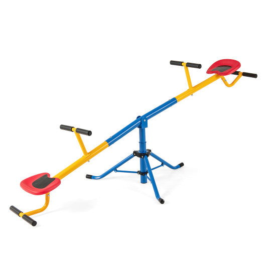 360¡ãRotation Kids Seesaw Swivel Teeter Totter Playground Equipment