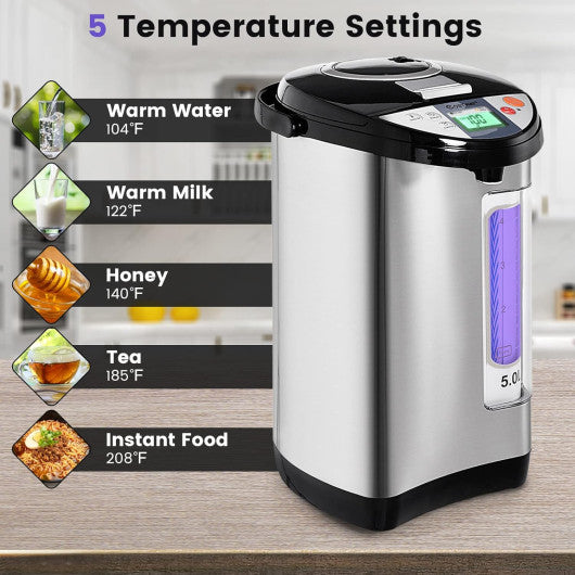 5-liter Electric LCD Water Boiler and Warmer