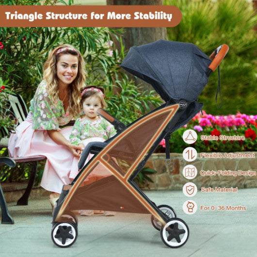 Airplane-Friendly Baby Stroller for Easy and LightweightTravel