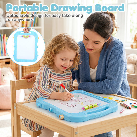 Art Easel for Kids with Adjustable Height-Green