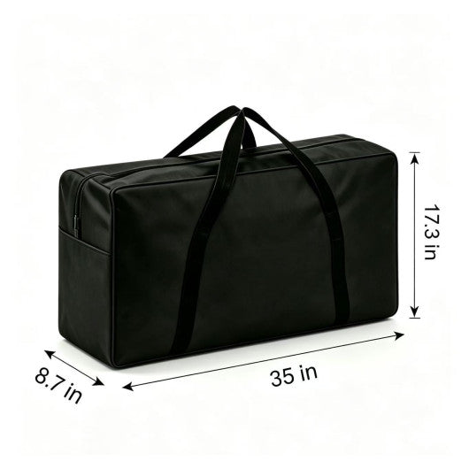 Giant 4-in-a-Row Game Set Jumbo 4-to-Score Game with Storage Bag-Blue