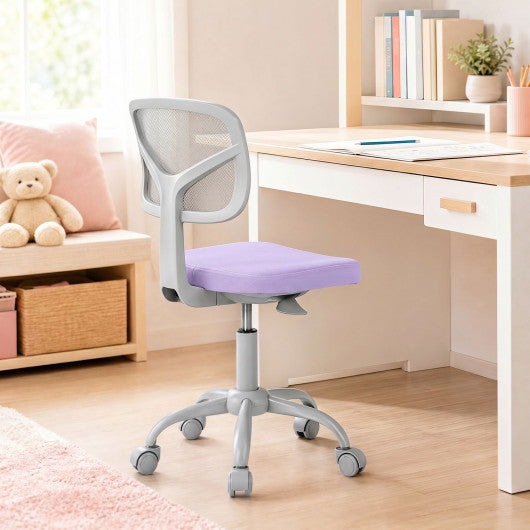 Kids Desk Chair with Adjustable Height-Purple