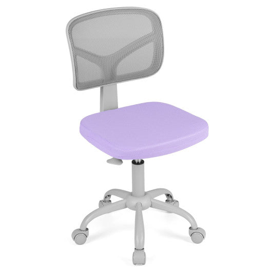 Kids Desk Chair with Adjustable Height-Purple