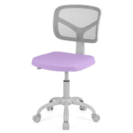 Kids Desk Chair with Adjustable Height-Purple