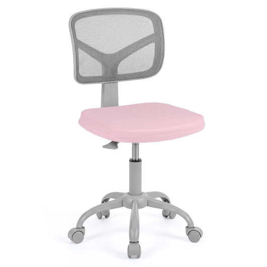 Kids Desk Chair with Adjustable Height-Pink