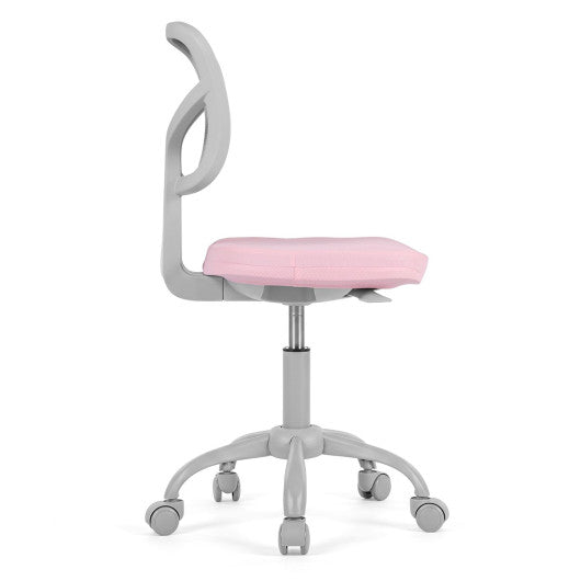 Kids Desk Chair with Adjustable Height-Pink