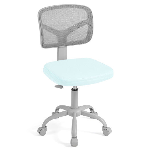 Kids Desk Chair with Adjustable Height-Light Green