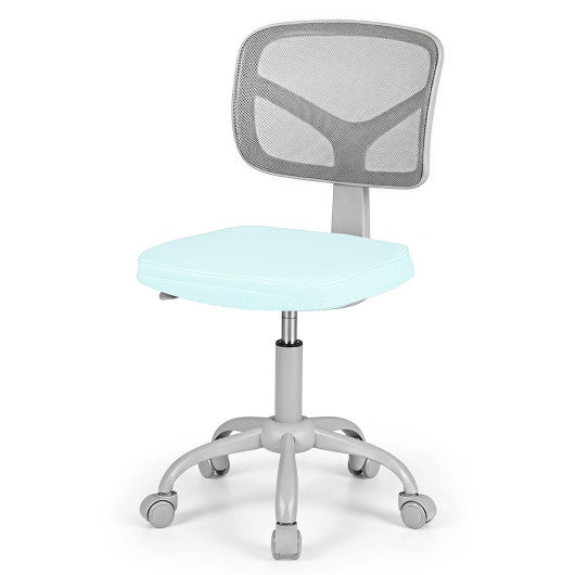 Kids Desk Chair with Adjustable Height-Light Green