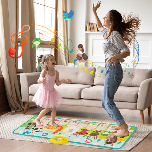 Kids Musical Mat Indoor Outdoor Animal Farm Piano