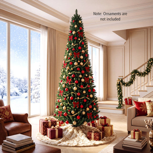 PVC Artificial Slim Pencil Christmas Tree-9 Feet
